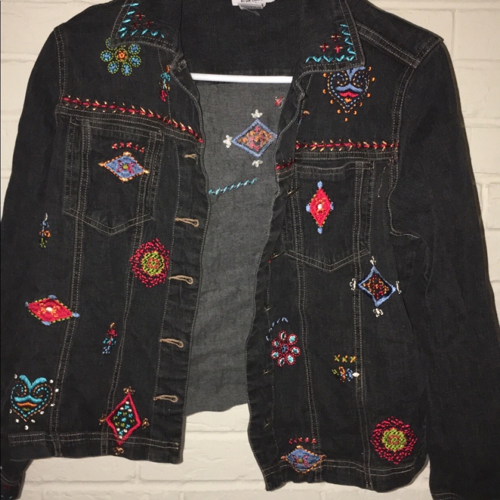 Cute Graff Jean jacket